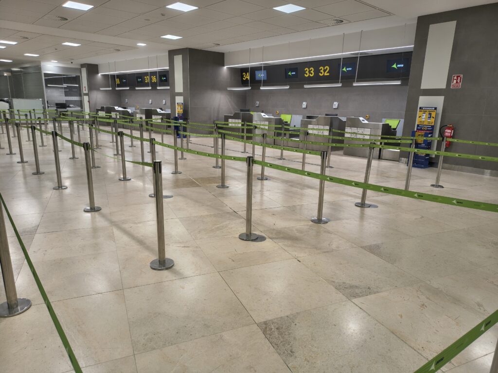Zona Facturación - Salidas - Aeropuerto de Valencia