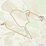 Autobús Aeropuerto de Valencia Línea - 132 Metrobús - Plano