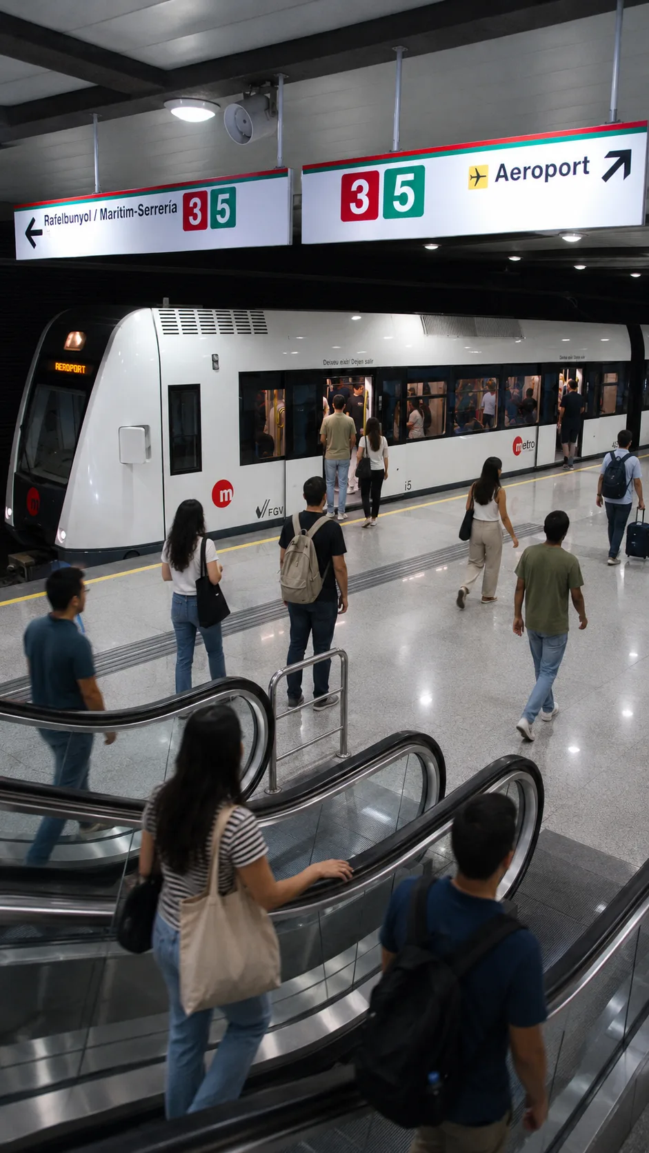 FAQ - Metro desde el Aeropuerto de Valencia
