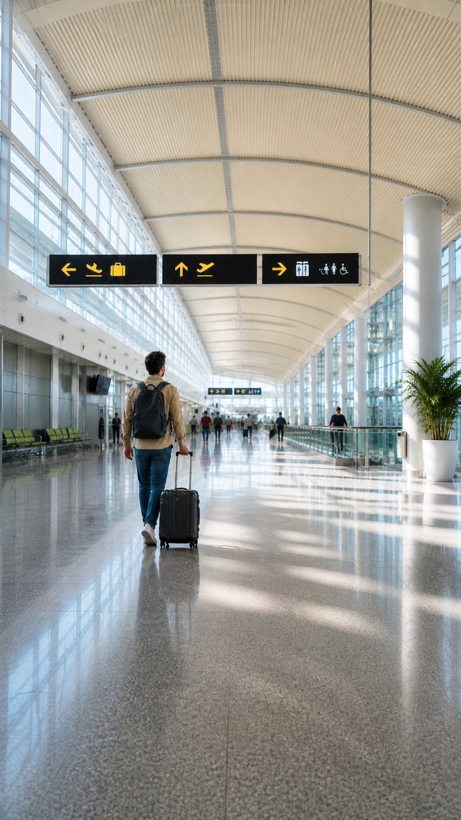 Como llegar a cada medio de transporte en el Aeropuerto de Valencia