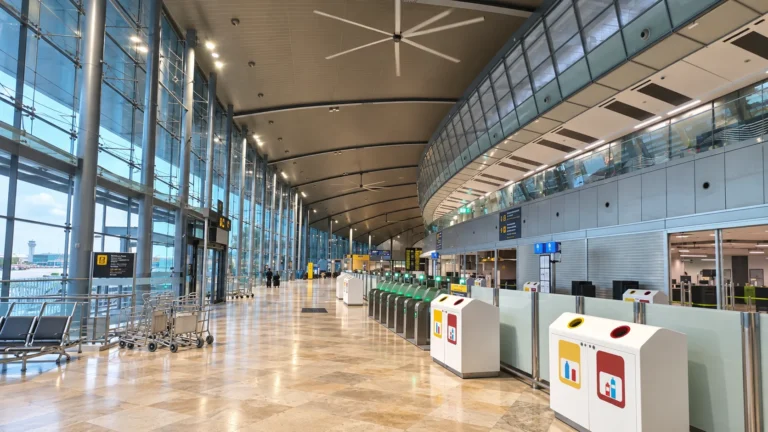 Aeropuerto de Valencia - Vestíbulo acceso zona seguridad